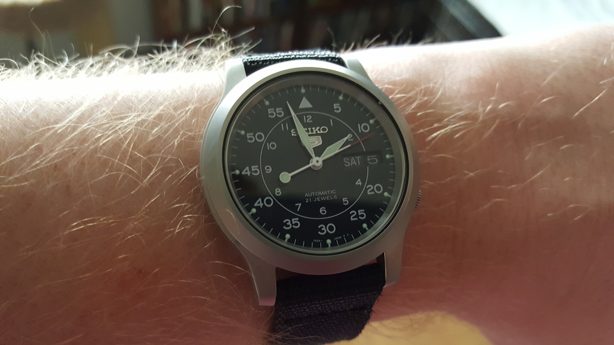 Seiko 5 SNK809 Automatic Watch – Journeywind Junk